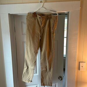 American eagle khaki pants! My husband is cleaning out his closet!